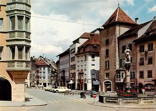 AK / Ansichtskarte  Schaffhausen__SH Fronwagplatz