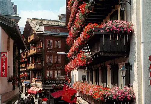 AK / Ansichtskarte  Zermatt_VS Centrum Gasse