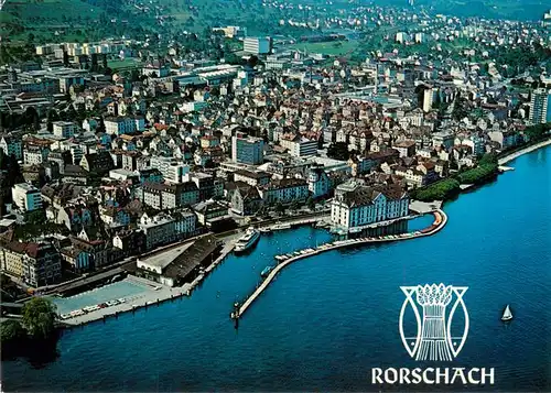 AK / Ansichtskarte  Rorschach_Bodensee_SG Hafen Kornhaus