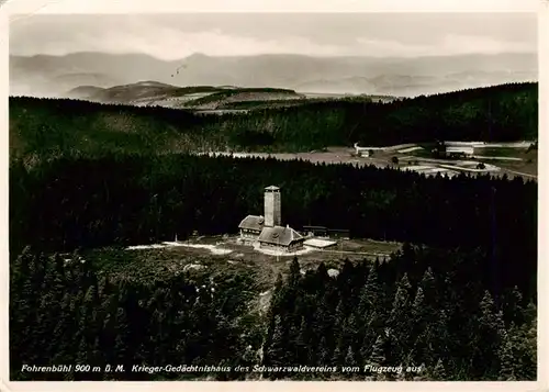 AK / Ansichtskarte  Fohrenbuehl_Lauterbach Krieger Gedaechtnishaus des Schwarzwaldvereins