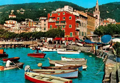 AK / Ansichtskarte 73944874 Lerici_La_Spezia_IT Golf von La Spezia Kleiner Hafen