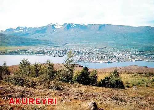 AK / Ansichtskarte 73944875 Akureyri_Iceland Panorama