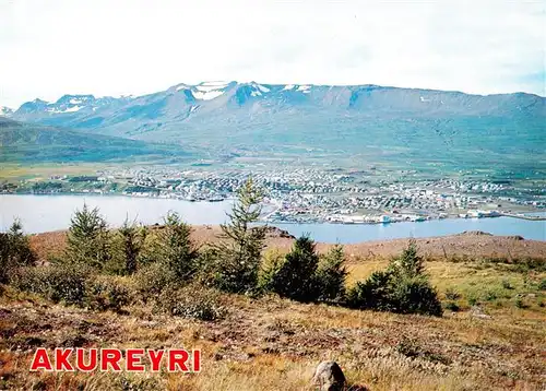 AK / Ansichtskarte  Akureyri_Iceland Panorama