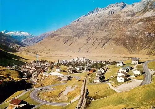 AK / Ansichtskarte  Andermatt_UR Fliegeraufnahme
