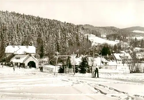 AK / Ansichtskarte 73944914 Karlov_Hruby_Karlsbrunn_Jesenik_Freiwaldau_CZ Winterpanorama