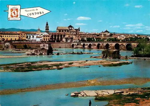 AK / Ansichtskarte 73944919 Cordoba_Andalucia_ES Puente Romano Molino y Noria