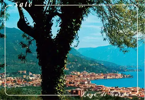AK / Ansichtskarte 73944925 Salo_Lago_di_Garda_IT Panorama