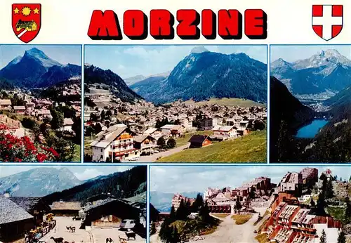 AK / Ansichtskarte  Morzine Teilansichten Alpen