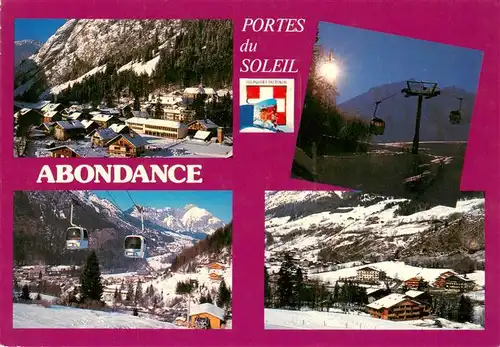 AK / Ansichtskarte  Abondance_74_Haute-Savoie Station des Portes du Soleil