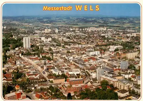 AK / Ansichtskarte 73945006 Wels_Oberoesterreich_AT Panorama Messestadt
