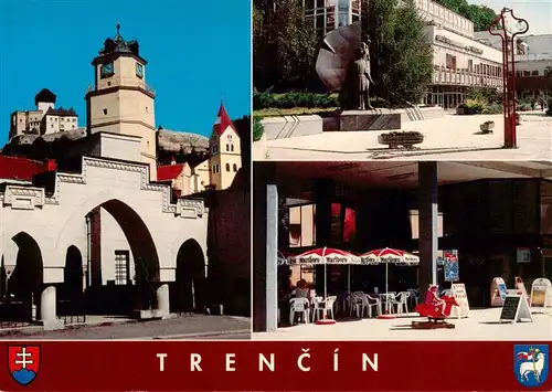 AK / Ansichtskarte  Trencin_Trentschinteplitz_SK Gastrocentrum Casino Trend