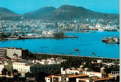 AK / Ansichtskarte 73945023 Las_Palmas_Gran_Canaria Vista parcial del puerto