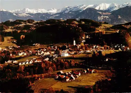 AK / Ansichtskarte  Heiden_AR Panorama mit Vorarlbergen Aussicht von der Promenadenstrasse Rossbuechel-Fuenflaenderblick