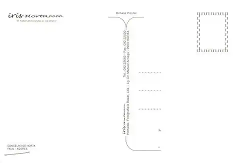 AK / Ansichtskarte  Faial_Acores_PT Panorama Kueste