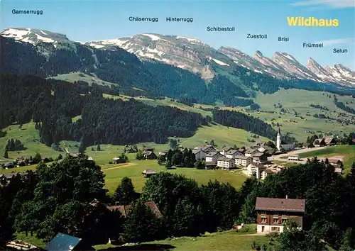 AK / Ansichtskarte  Wildhaus__SG Panorama Blick gegen Churfirsten