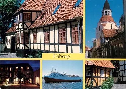 AK / Ansichtskarte  Faborg_Faaborg_DK Motive Stadtzentrum Faehre