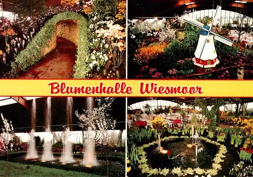 AK / Ansichtskarte 73945096 Wiesmoor Blumenhalle