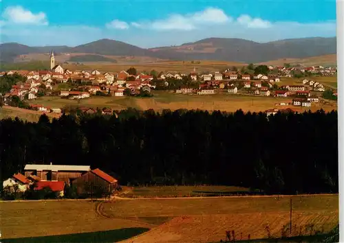 AK / Ansichtskarte  Eschlkam Panorama Erholungsort im Bayerischen Wald