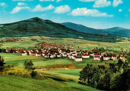 AK / Ansichtskarte  Koetzting mit Kaitersberg Blick ins Zellertal