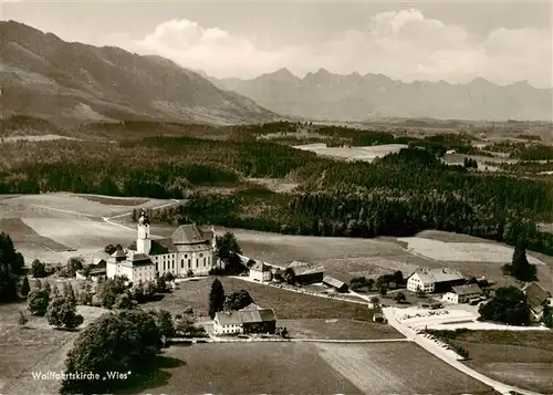 AK / Ansichtskarte  Wies_Steingaden Wallfahrtskirche Die Wies