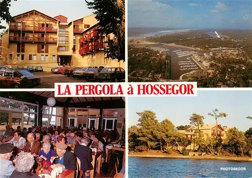 AK / Ansichtskarte  Hossegor_Soorts-Hossegor_40_Landes Centre de Vacances La Pergolda Restaurant vue aérienne