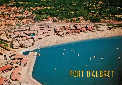 AK / Ansichtskarte  Port_d_Albret_Vieux-Boucau-les-Bains_40_Landes Le lac et les résidences vue aérienne