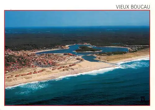 AK / Ansichtskarte  Vieux-Boucau-les-Bains_40_Landes Port d'Albret la plage et la fôret landaise vue aérienne