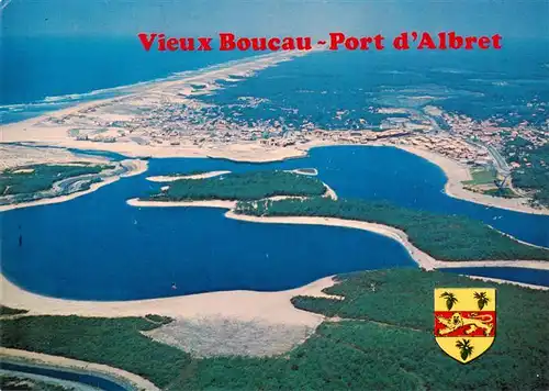 AK / Ansichtskarte  Vieux-Boucau-les-Bains_40_Landes Port d'Albret vue aérienne