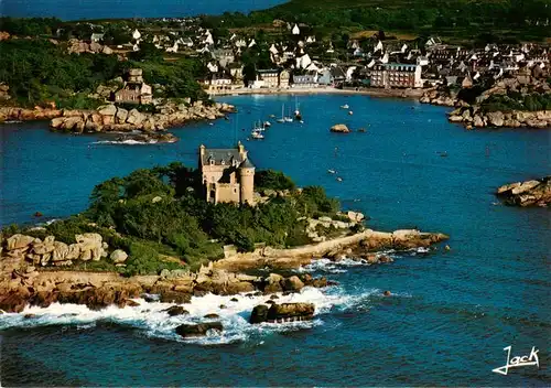 AK / Ansichtskarte  Costaeres_22_Cotes-d_Armor Le Chateau de Costaeres Vue aerienne
