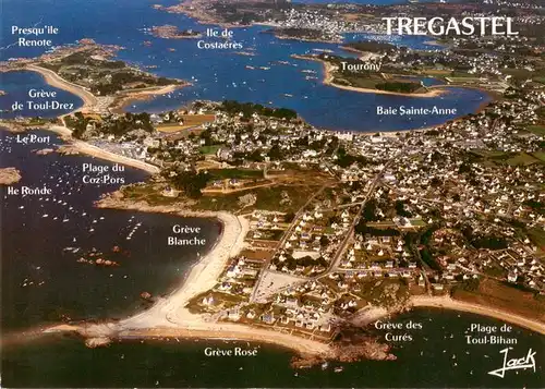 AK / Ansichtskarte  Tregastel_22_Cotes-d_Armor Vue aerienne