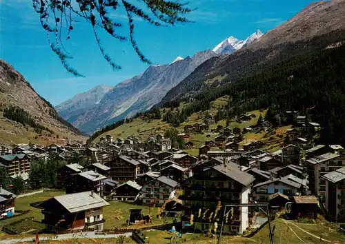 AK / Ansichtskarte  Zermatt_VS mit Dom und Tischhorn