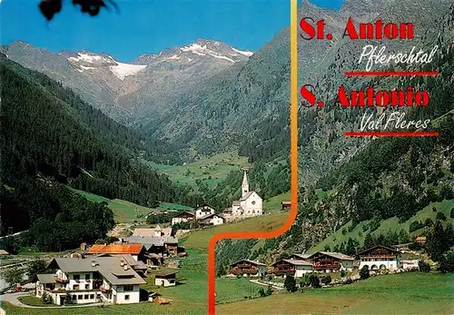 AK / Ansichtskarte  St_Anton_Arlberg_AT Panorama Pflerschtal