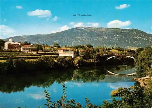 AK / Ansichtskarte 73945254 Gorizia_Goerz_IT Lungo Isonzo e Monte Sabotino