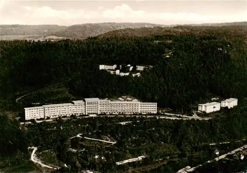 AK / Ansichtskarte 73945263 Schwabthal Sanatorium Lautergrund Fliegeraufnahme