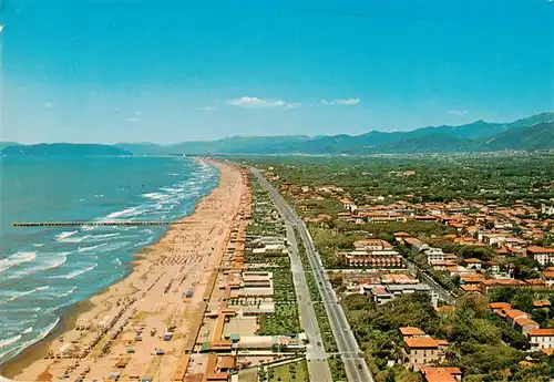 AK / Ansichtskarte  Forte_dei_Marmi_Lucca_Toscana_IT Fliegeraufnahme