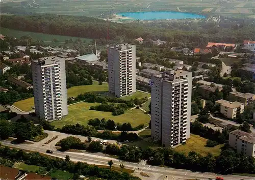 AK / Ansichtskarte  Ulm__Donau AEG Hochhaeuser Gaestewohnung Elchingerweg