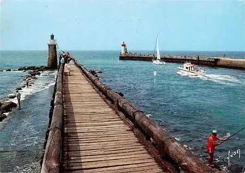 AK / Ansichtskarte  Capbreton L'Estacade