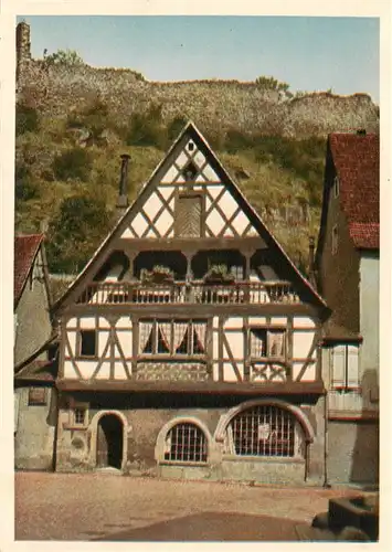 AK / Ansichtskarte  Kaysersberg_68_Haut_Rhin Altes Fachwerkhaus