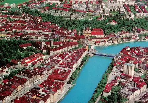 AK / Ansichtskarte  Steyr_Enns_Oberoesterreich Blick auf die Stadt mit Tabor