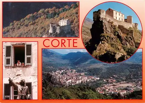 AK / Ansichtskarte  Corte_2B_Corse La citadelle et la ville