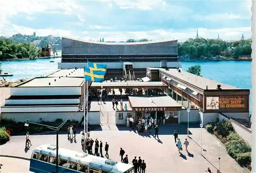 AK / Ansichtskarte  Stockholm__Sweden Wasavarvet Wasa Dockyard