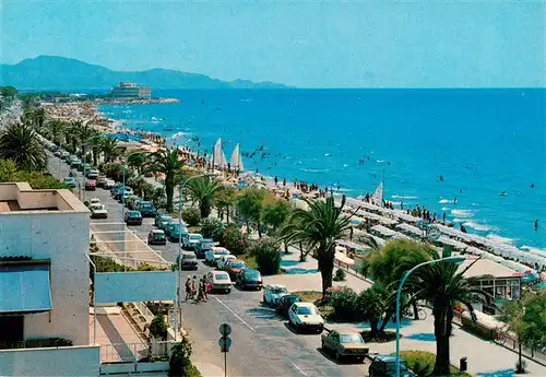 AK / Ansichtskarte  Terracina_Lazio_IT Lungomare Circe e spiaggia di ponente