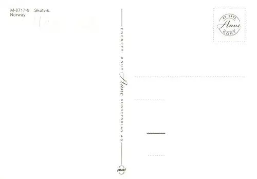 AK / Ansichtskarte  Skutvik_Norge Panorama Faehre Anleger