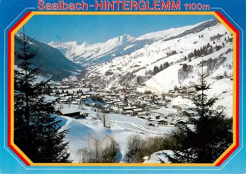 AK / Ansichtskarte 73945422 Saalbach_-Hinterglemm_AT Panorama Wintersportplatz Alpen
