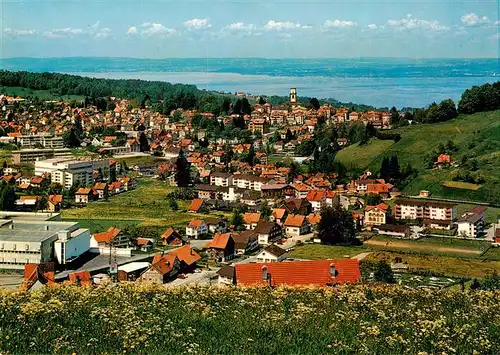 AK / Ansichtskarte  Heiden_AR Panorama Klimakurort mit Blick auf den Bodensee