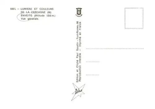 AK / Ansichtskarte  Enveitg_66_Pyrenees-Orientales Vue générale