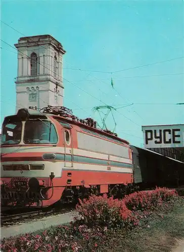 AK / Ansichtskarte 73945460 Pyce_Russe_Rousse Bahnhof Eisenbahn Zug