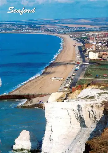 AK / Ansichtskarte  Seaford__East-Sussex_UK Kuestenpanorama