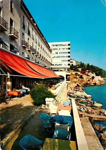 AK / Ansichtskarte 73945508 Dubrovnik_Ragusa_Croatia Terasa Hotel Excelsior