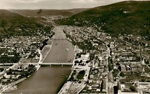 AK / Ansichtskarte  Heidelberg__Neckar Altstadt und Neuenheim